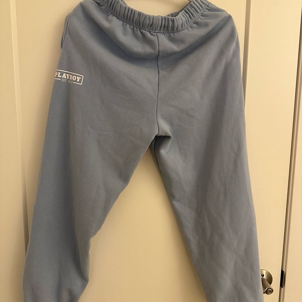 PacSun PLAYBOY Light Blue Joggers